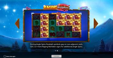 Raging Reindeer: Игровой автомат Raging Reindeer