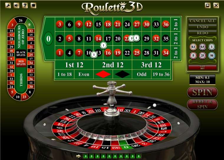 Слот Roulette 3D играть бесплатно