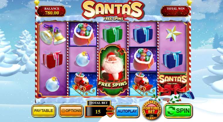 Слот Santa’s Free Spins играть бесплатно