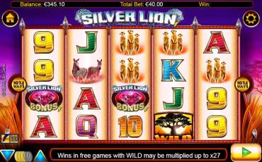 Игровой автомат Silver Lion