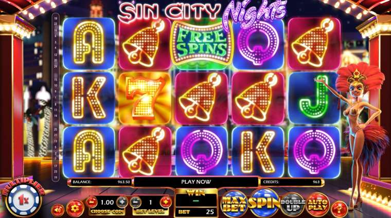 Слот Sin City Nights играть бесплатно