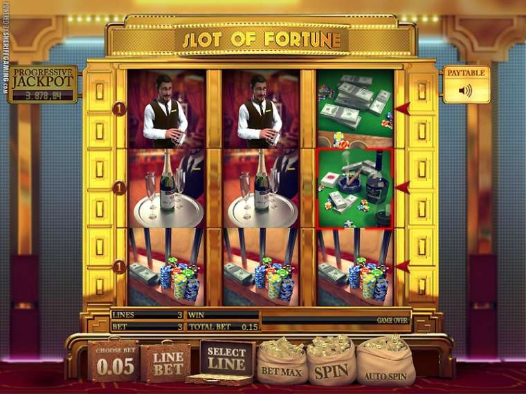 Слот Slot of Fortune играть бесплатно