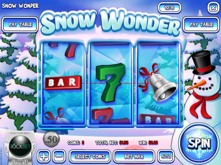 Слот Snow Wonder играть бесплатно