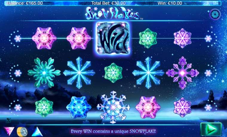 Слот Snowflakes играть бесплатно