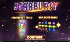Онлайн слот Starburst играть
