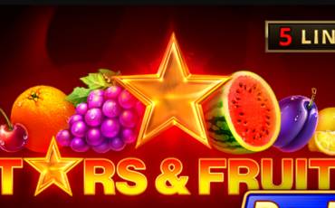 Игровой автомат Stars and Fruits Double Hit