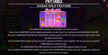 Sugar Paradise: Бонусные игры