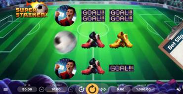 Super Striker: Игровой автомат