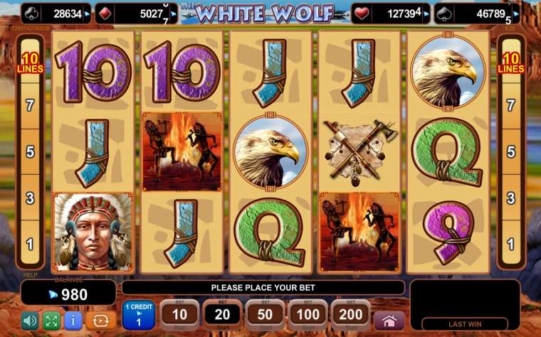 Слот The White Wolf играть бесплатно