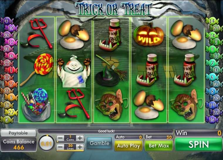 Слот Trick or Treat играть бесплатно