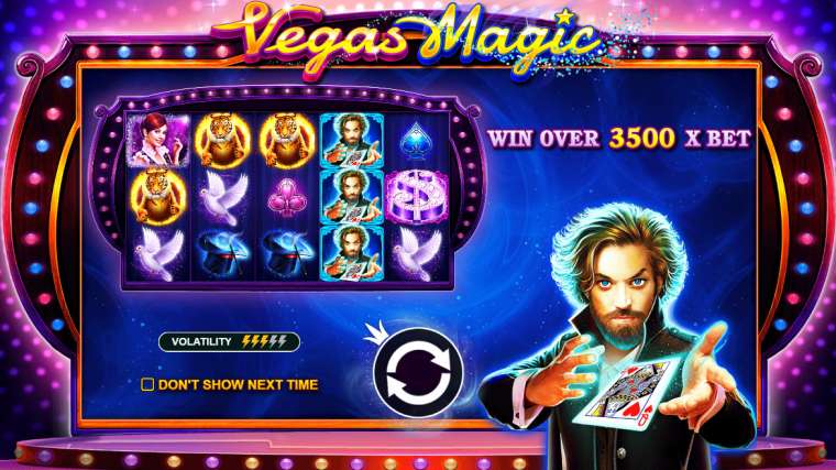 Слот Vegas Magic играть бесплатно
