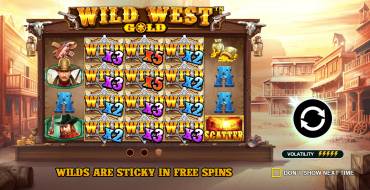 Wild West Gold: Игровой автомат