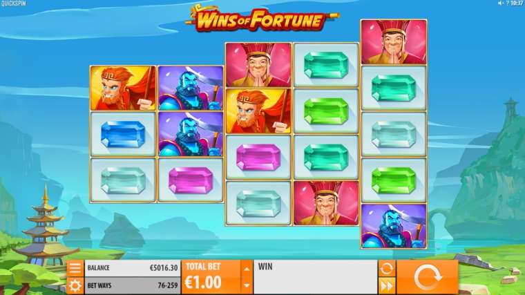 Слот Wins of Fortune играть бесплатно