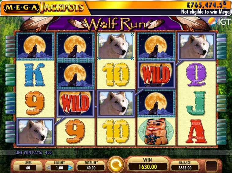 Слот Wolf Run MegaJackpots играть бесплатно