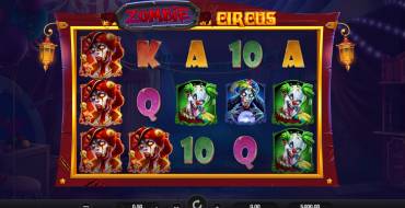 Zombie Circus: Игровой автомат