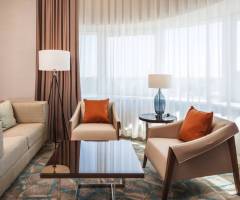 Casino at JW Marriott Bucharest Grand Hotel: Senator Suite, 1 Bedroom Suite, 1 King, Sofa bed